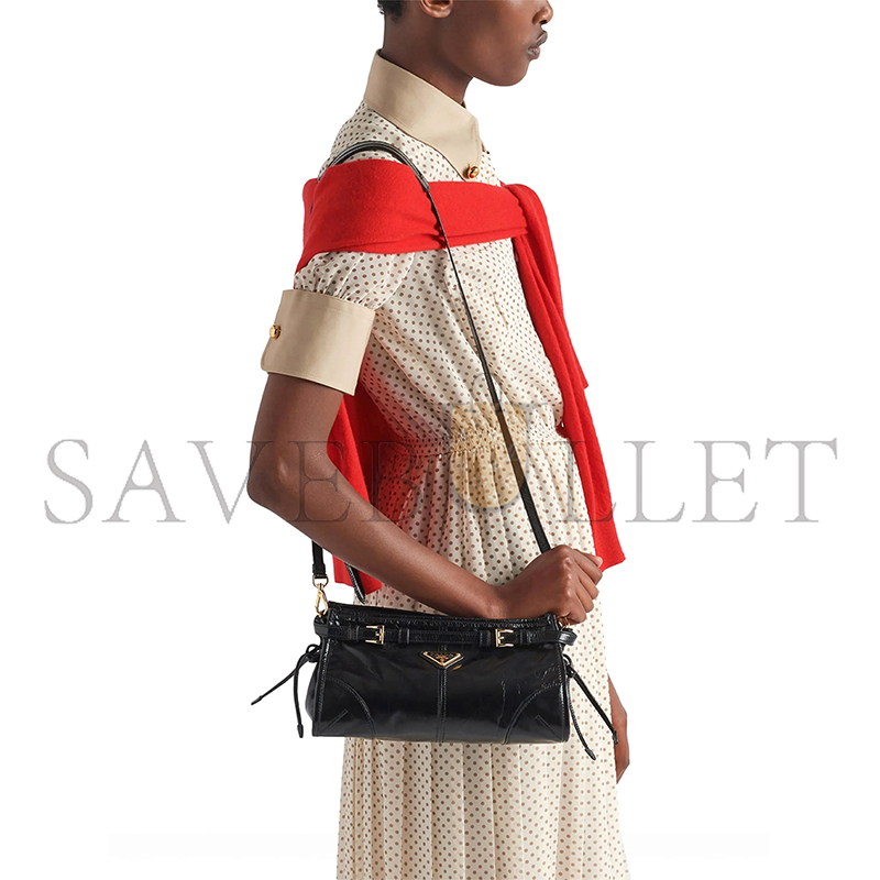 PRADA SMALL BONNIE SHOULDER BAG 1BA215 (26*14*12cm) 